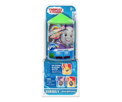 Zabawka dla małych dzieci Fisher-Price Tomek i Przyjaciele Color Reveal Lokomotywa